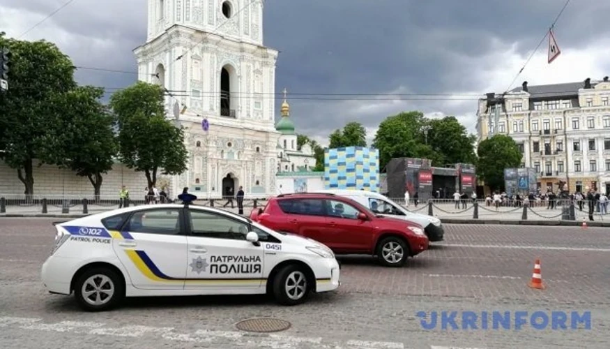 Обмеження дорожнього руху в центральній частині Києва 23 липня
