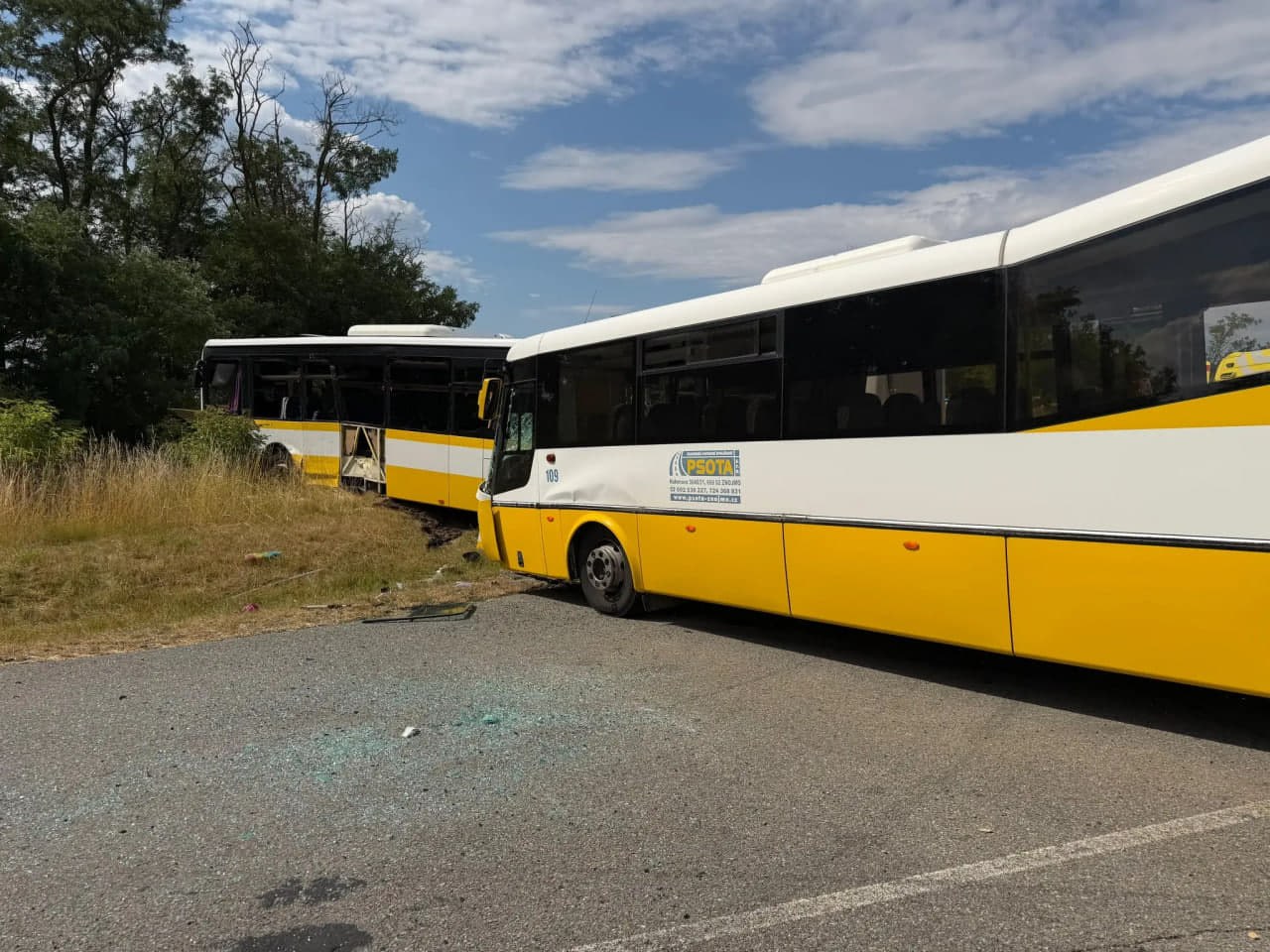 Аварія двох автобусів у Чехії: п’ять годин перекриття та постраждалі