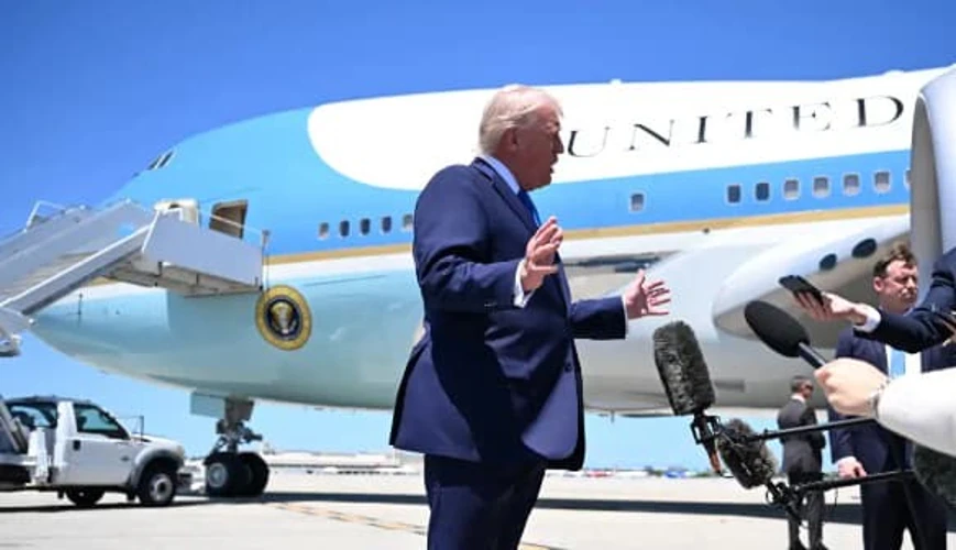 Трамп пояснив таємну заміну літака після саміту НАТО в Анкарі