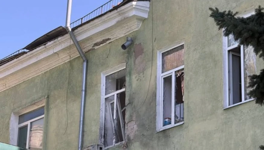 Будівля травматології лікарні у Краматорську після удару дронами 29 серпня 2026 року