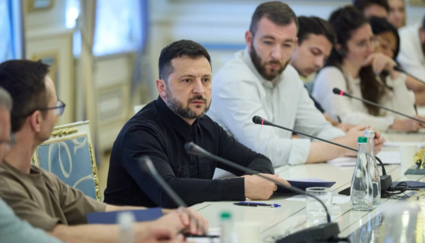 Зеленський назвав вибори під час війни «цунамі» та окреслив умови для їх обговорення