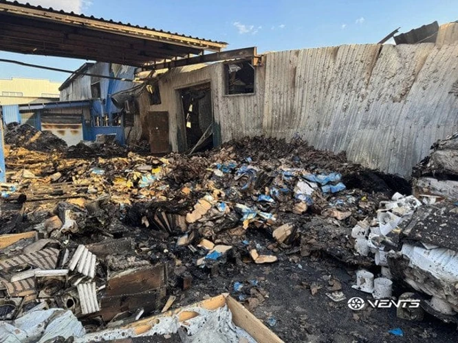 Виробничі та складські площі Vents у Боярці зруйновані вночі 20 вересня