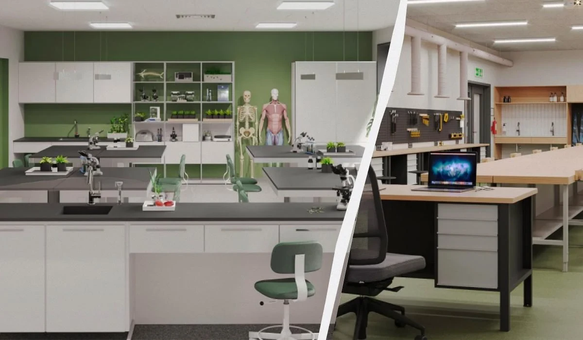 STEM-простір у школі проєкту Modern Learning Spaces за співфінансування громади